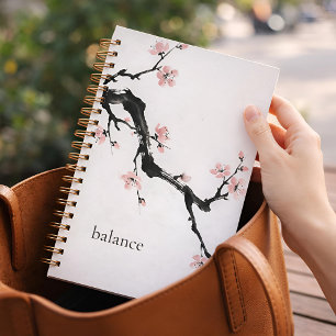Encre Sumi-E   Fleur de Cerisier   Pleine Conscien