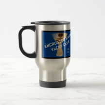 Encrusted Palm Yacht Club Travel Mug