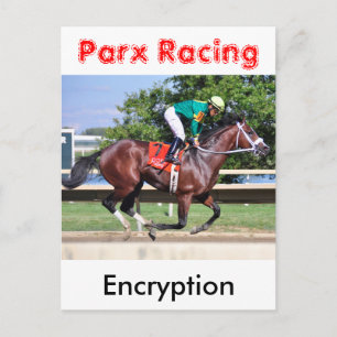 Encryption - Paco Lopez Postcard