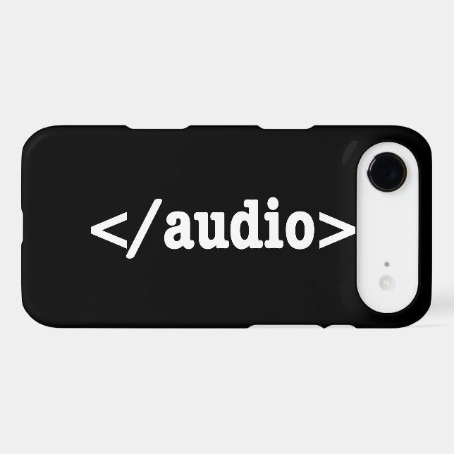 End Audio HTML5 Code (Back (Horizontal))