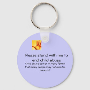 end child abuse keychain