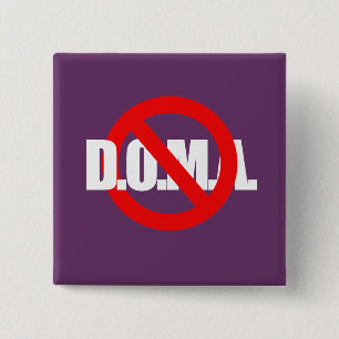 END DOMA -.png 2 Inch Square Button