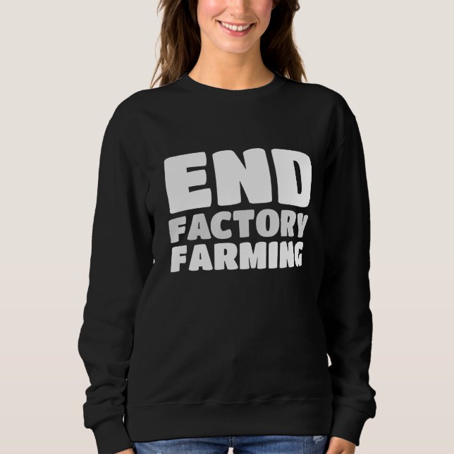 END FACTORY FARMING T-SHIRTS (Front)