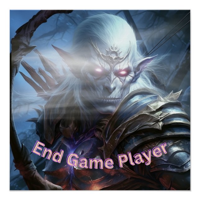 End Game Player Poster (Front)