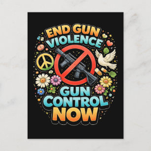 End Gun Violence Now Postcard