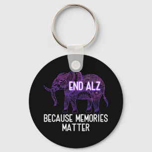 End Heimer Because Memories Problem Elephant Heime Keychain