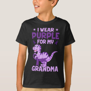 End Heimer I Wear Purple For My Grandma Heimerheim T-Shirt