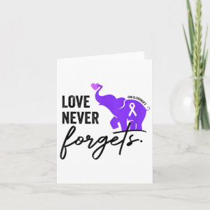 End Heimers Shirt Love Never Forgets Heimers Aware Card