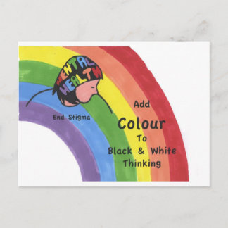 End Mental Health Stigma Postcard