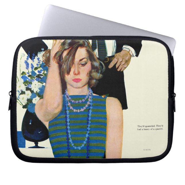 End of a Marriage Laptop Sleeve (Front)