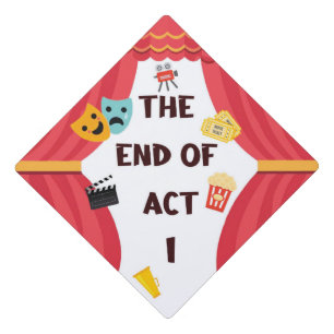 End of Act 1 Graduation Cap Topper