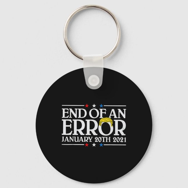End Of An Error January 20th 2021  Keychain (Front)
