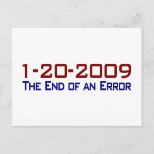 End Of An Error Postcard