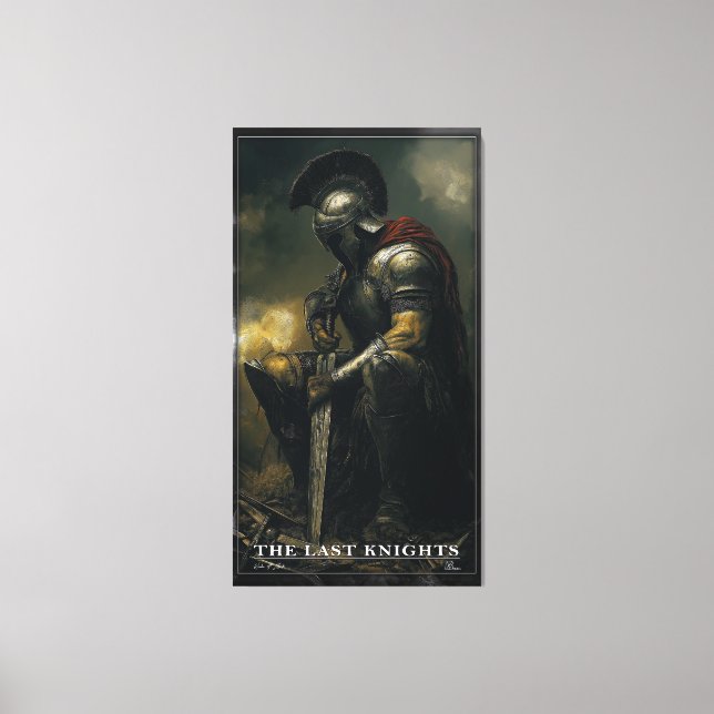 End of battle canvas print (Front)