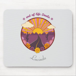 End of life Doula, hospice nurse Mouse Pad
