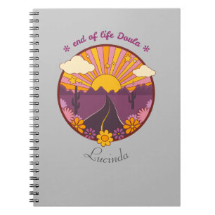 End of life Doula, hospice nurse Notebook