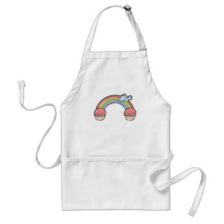 End of Rainbow Cupcakes Standard Apron