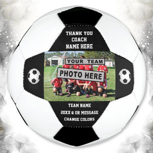 End of Season Gift Ideas for Soccer Coach, Custom Ball