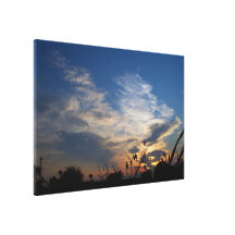 End of the Day Stretched Canvas Prints