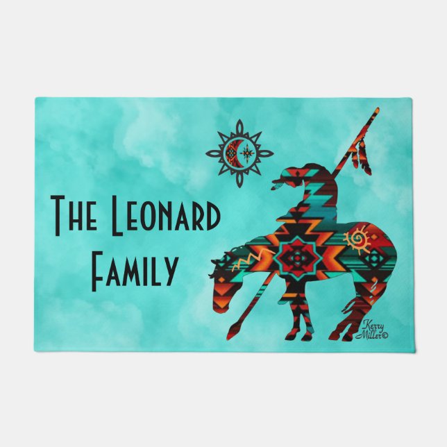 End Of The Trail Doormat (Front)