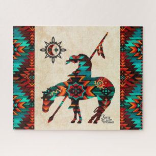 End Of The Trail Jigsaw Puzzle