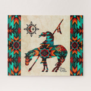 End Of The Trail Jigsaw Puzzle