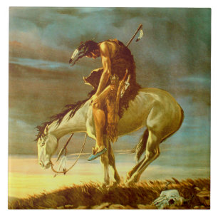 END OF THE TRAIL TILE