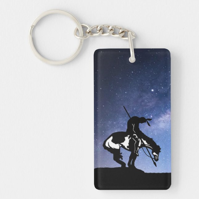 End of the Trail with Milky Way Keychain (Front)