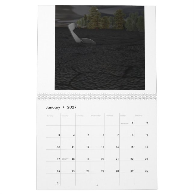 End of the world count down calendar (Jan 2027)