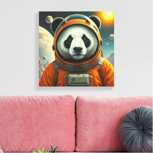 END OF THE WORLDS-GIANT PANDA CANVAS PRINT