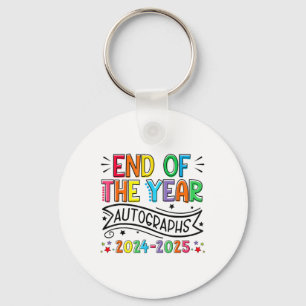End Of The Year Autographs 2024-2025 Last Day Of S Keychain