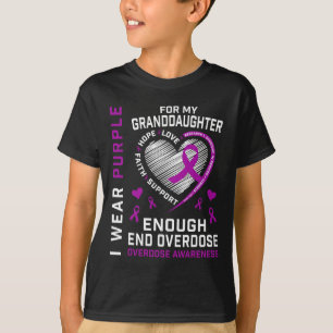 End Overdose Awareness Shirt Enough Purple For Gra