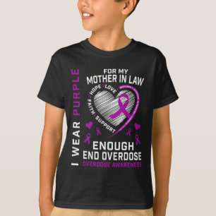 End Overdose Awareness Shirt Enough Purple For Mot