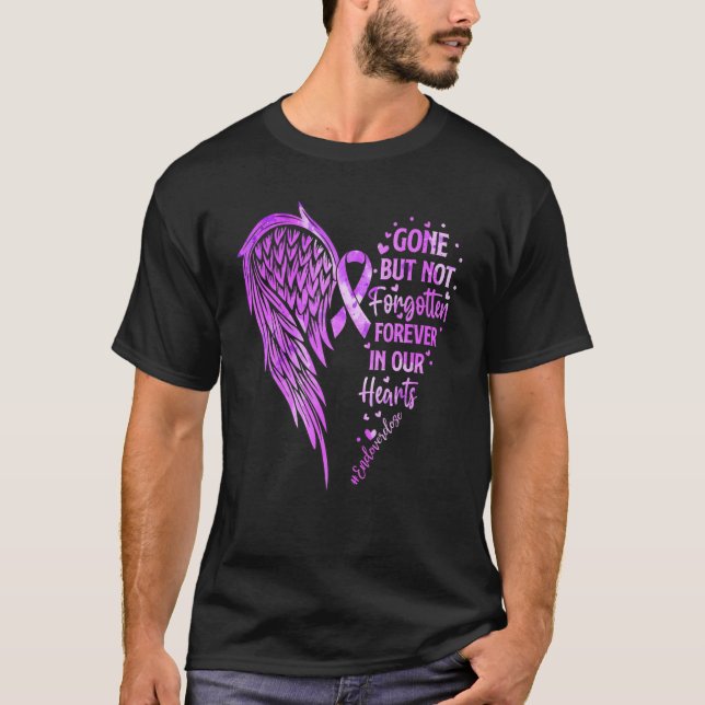 End Overdose   Loved One Memorial Overdose Awarene T-Shirt (Front)