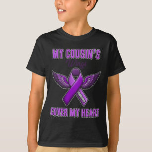 End Overdose My Cousin's Wings Cover My Heart T-Shirt