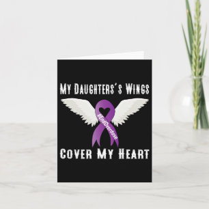 End Overdose My Daughter's Wings Cover My Heart Card