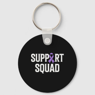 End Overdose Support Squad Overdose Awareness 1  Keychain