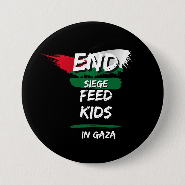 END SIEGE 3 INCH ROUND BUTTON (Front)