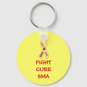 END-SMA-pin, FIGHTCURESMA Keychain