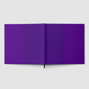 End-Texture Purple Noise Guest Book – Customizable