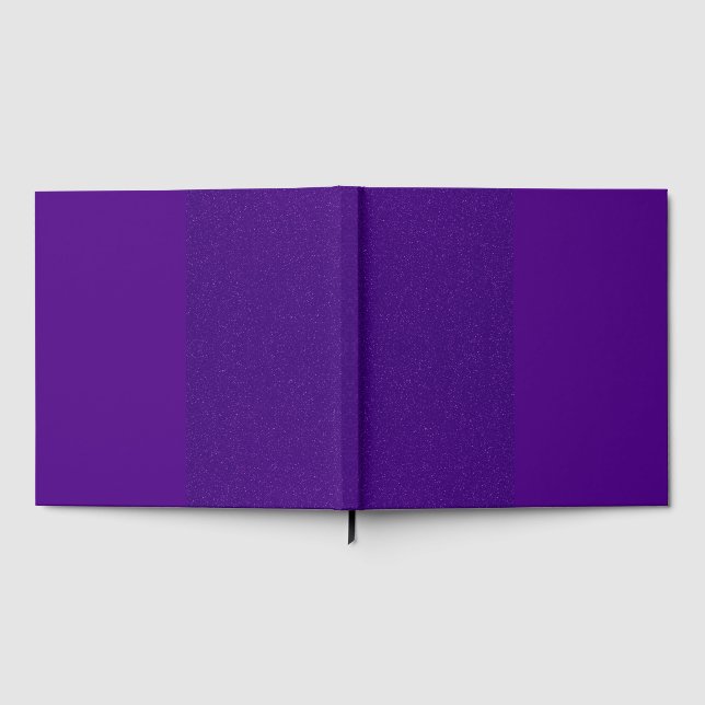 End-Texture Purple Noise Guest Book – Customizable (Full)