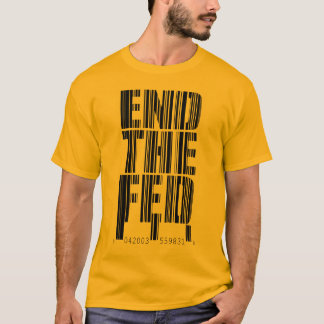 End The Fed Bar Code Design Shirt
