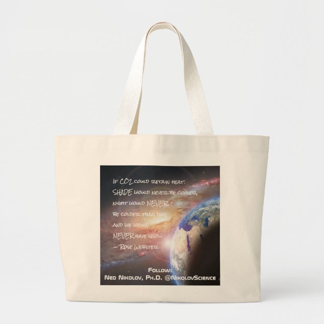 End The Hoax Tote by RoseWrites (Front)