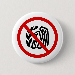 End The IRS 2 Inch Round Button