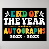 End The Of The Year Autographs Personalized
