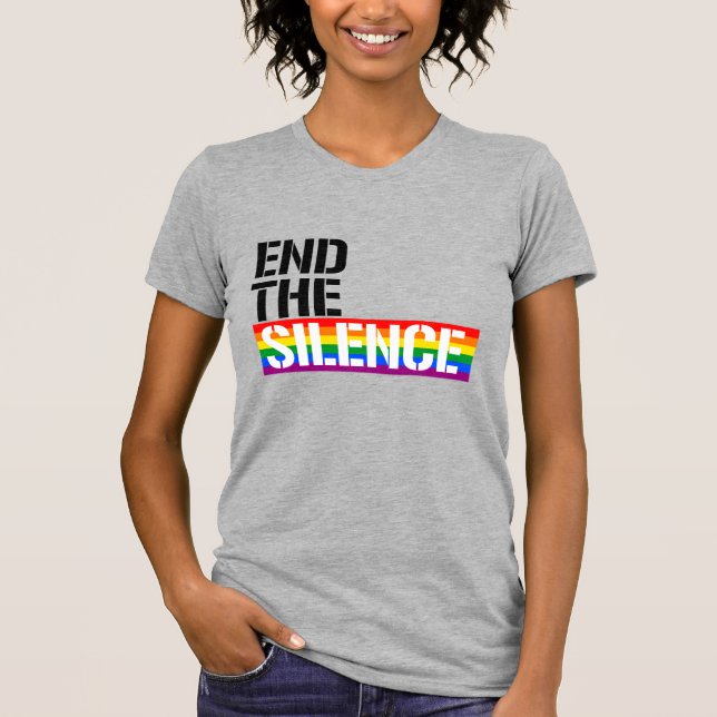 End the Silence T-Shirt (Front)