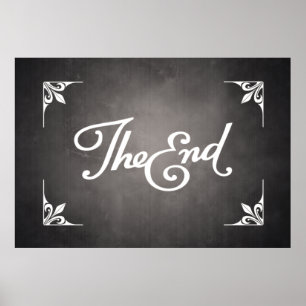 End Title Card poster