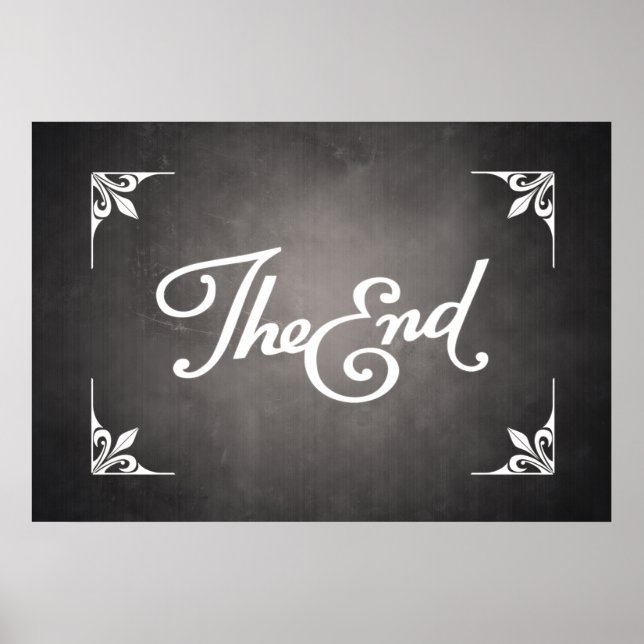 End Title Card poster (Front)