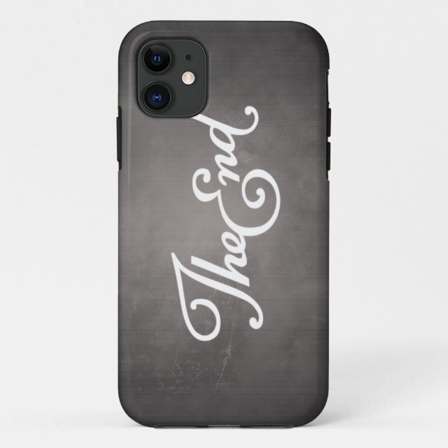 End Title Case-Mate iPhone Case (Back)