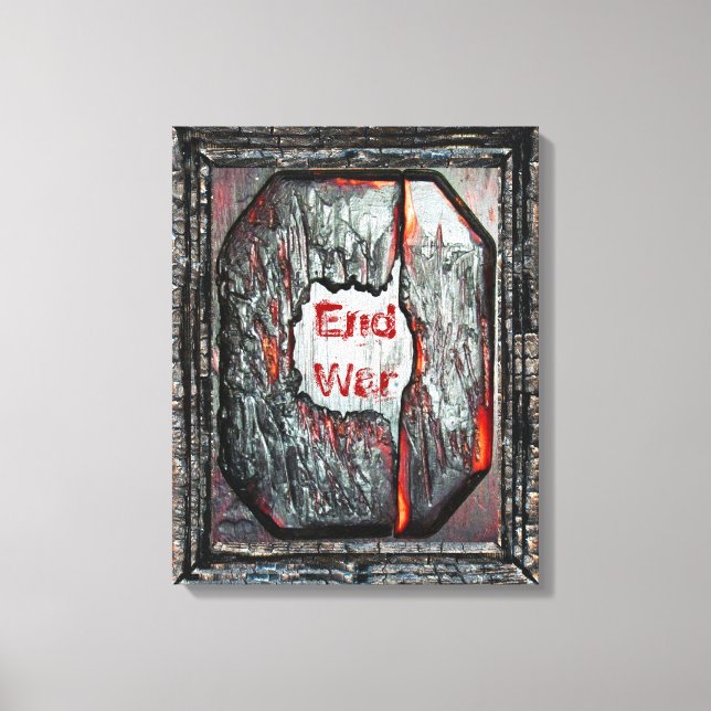 End War Canvas Print (Front)